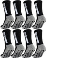 1/5/8/10pairs men women unisex non slip grip soccer rugby socks towel bottom breathable shockproof athletic exercise