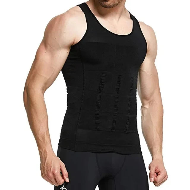 YBFDO Men Shapewear Undershirt Slimming Belly Shapewear Tummy Control Undershirt Body Shaper Waist Corset Tank Tops Underwear