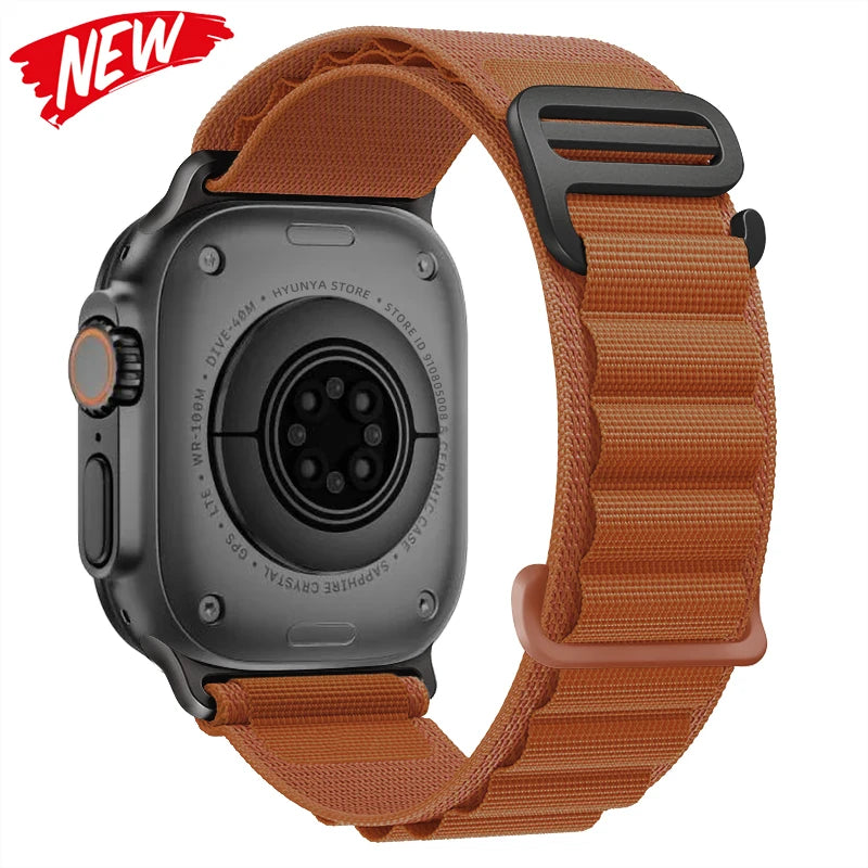 Alpine Strap For Apple Watch Band Ultra 2 3 Watchband 45mm 49mm 42mm 46mm 44mm 41mm 40mm Bracelet Iwatch Series 11 9 8 7 6 SE 10