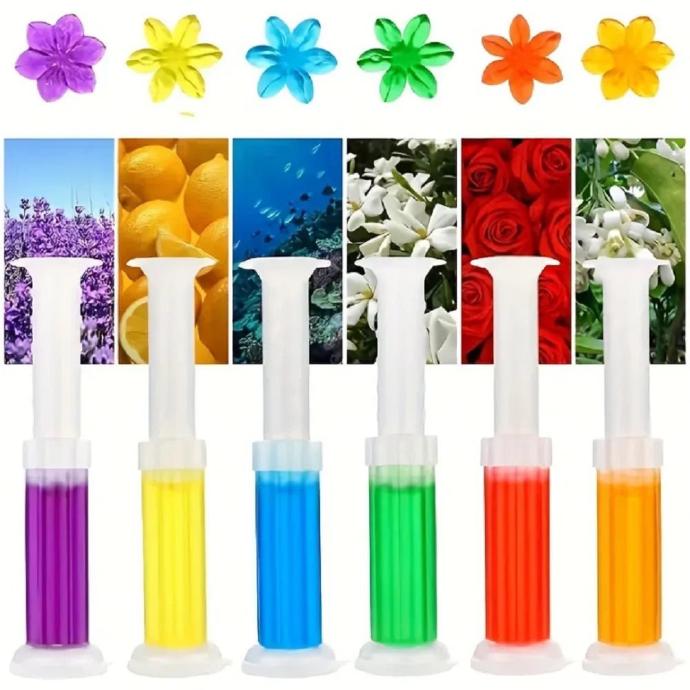 Toilet Cleaner Gel Stick Tablet Toilet Liquid Fragrance Gel Cleaning Deodorization Odor Lasting Solid Aromatherapy Air Freshener
