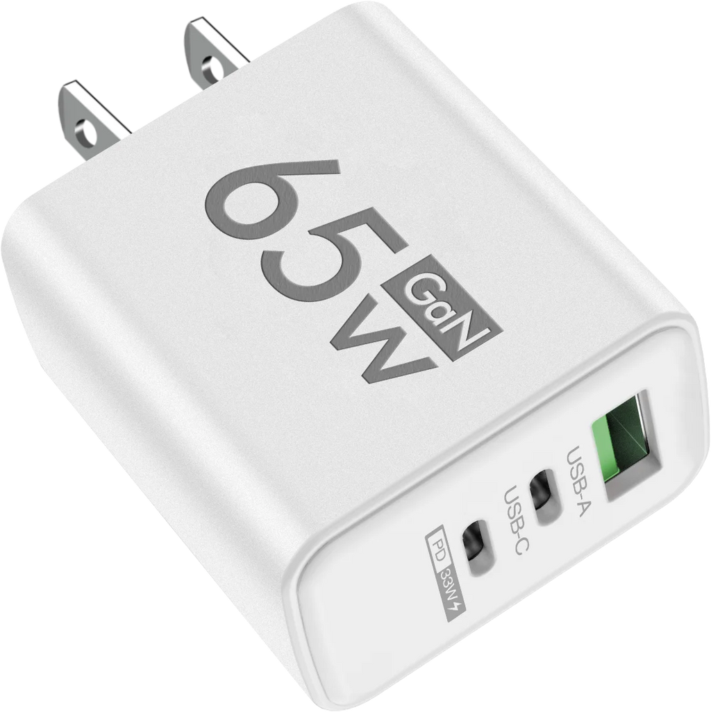 PD 65W Fast Charging Charger USB Mobile Phone Power Adapter For Samsung Huawei Xiaomi iPhone Honor Type C Quick Charge Charger