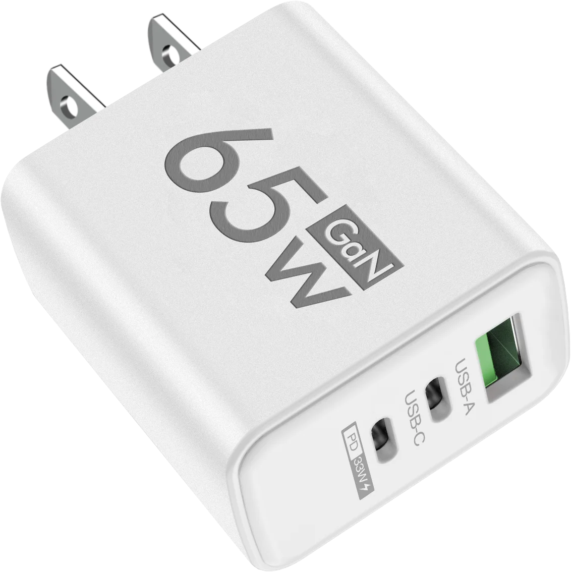 PD 65W Fast Charging Charger USB Mobile Phone Power Adapter For Samsung Huawei Xiaomi iPhone Honor Type C Quick Charge Charger