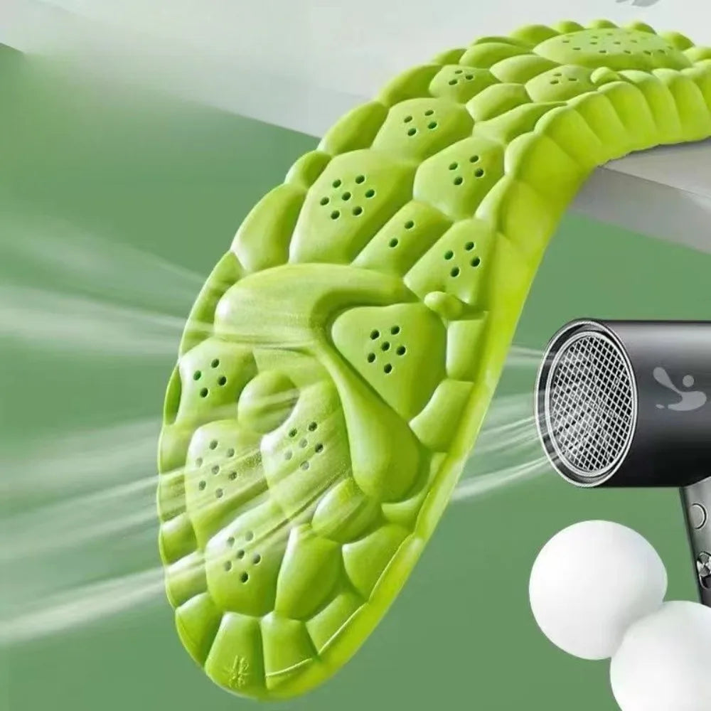 Insole sports shoes inner pad, soft and breathable shock-absorbing cushioning running shoe orthotic care inner pad