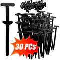 Universal Car Nylon Cable Tie Buckles Heavy Duty Self-Locking Zip Ties Holder with Pin Button Fasteners Car UV Resistant Ties