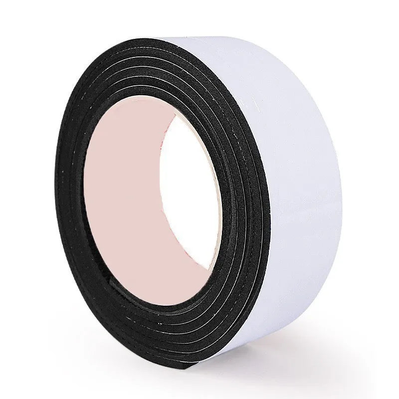 Black Chair Foot Pads 1 Roll - Thick Anti-Slip Noise Reducers | Wear-Resistant Furniture Protectors for Table/Chair Mute Pads