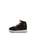 Air Jordan (TD) 1 Retro High OG Flight Club - Black