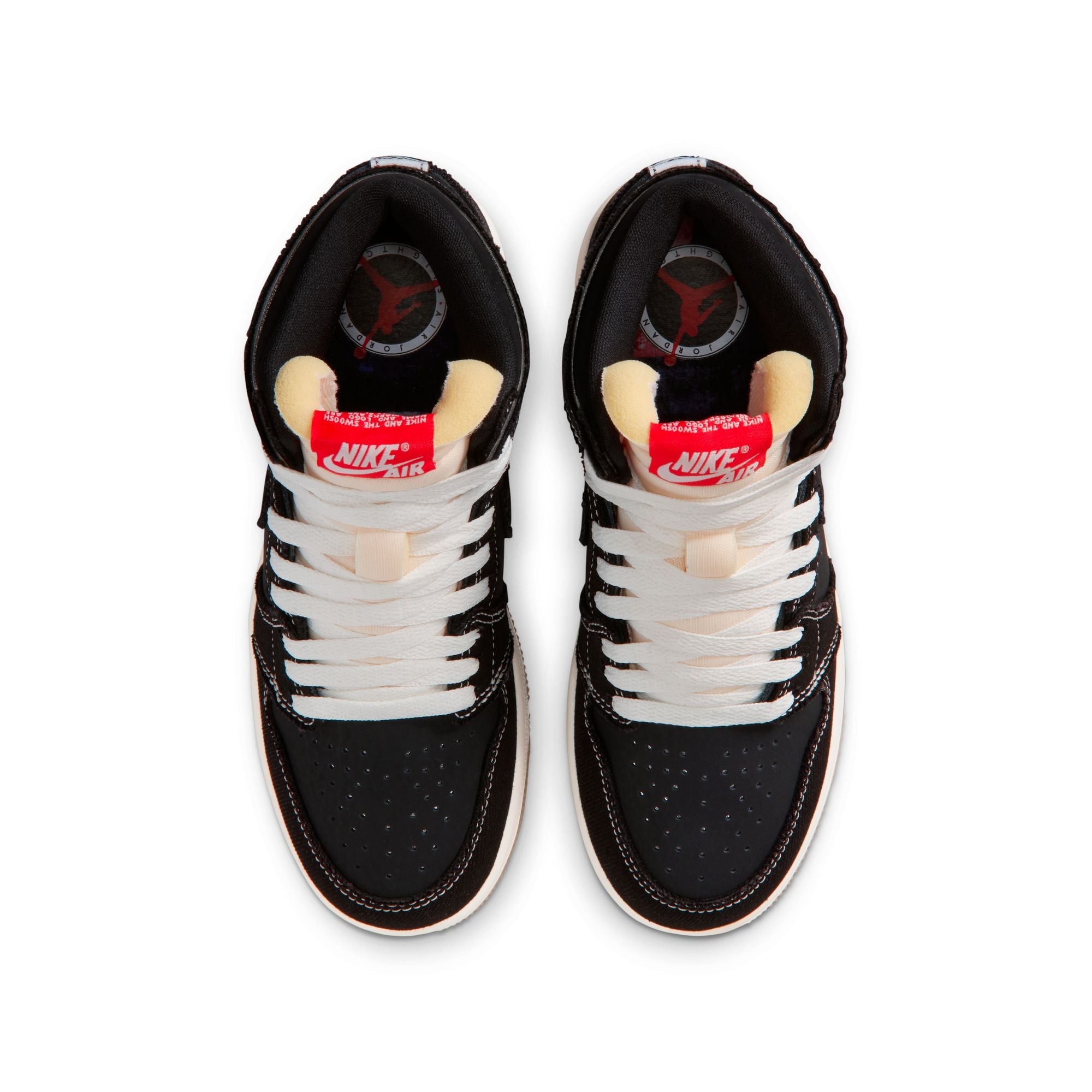 Air Jordan Big Kids 1 Retro High OG Flight Club - Black