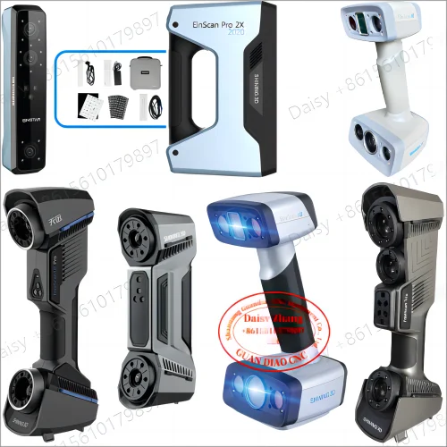 Color Fidelity Double Blu-ray HX Einscan 3d Scanner Hand Held 3d Scanner 3d Body Laser Scanner