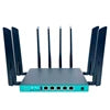 Wifi6 Router Gigabit Dual Band 12V DC Power 1800Mbps 5g Router Sim Openwrt Wifi Router 5g with 8 Antenna