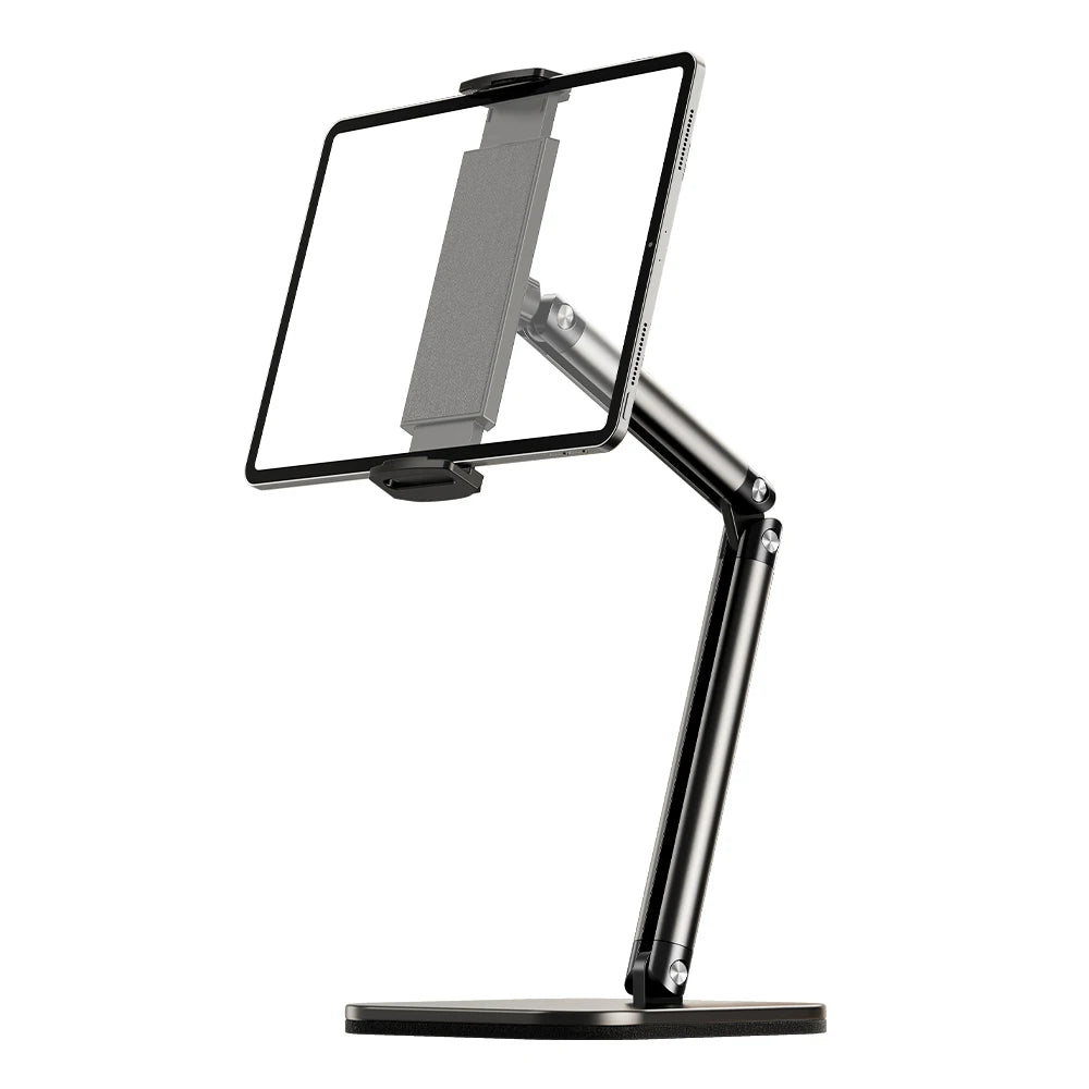 X69Pro Aluminum Alloy Tablet Live Phone Stand Holder Foldable Adjustable Desktop Tablet Stand for Ipad Iphone