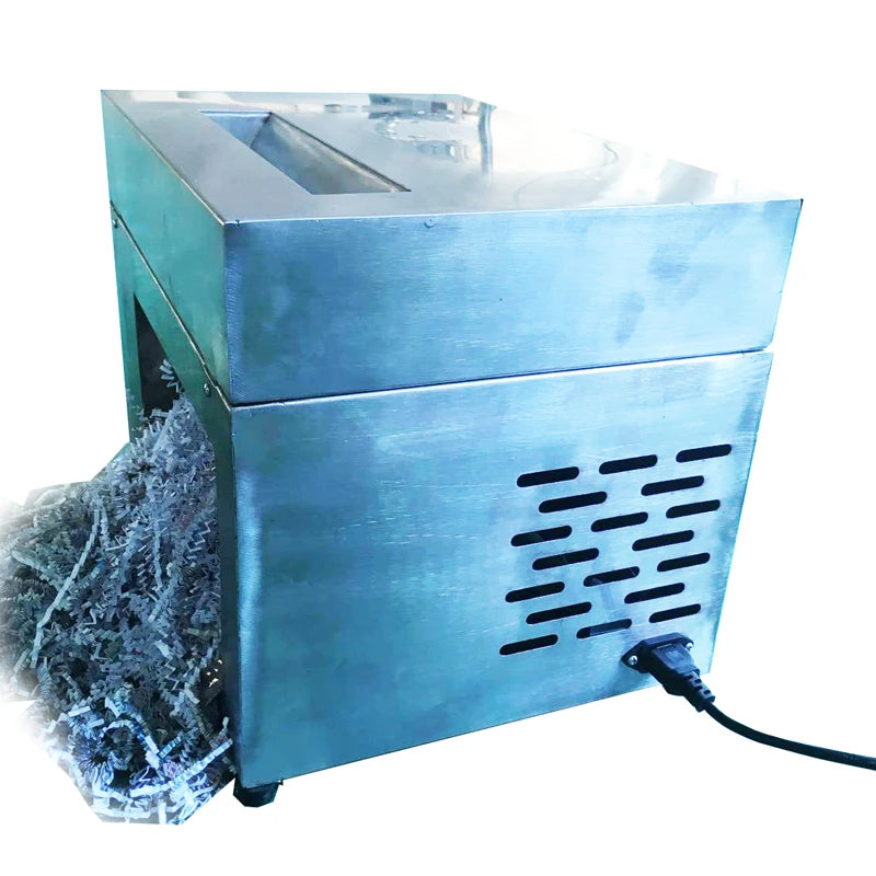 Small Size Crinkle Paper Shred Machine Semi-atuo Craft Crinkled Shredded Paper Making Machine