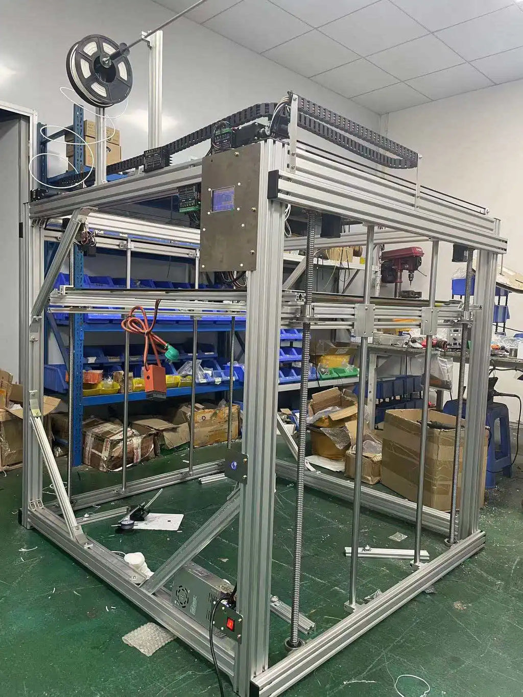 Industrial 3D Printer Machine Large Scale FDM Dual Extruder High Speed Home Use Prototyping
