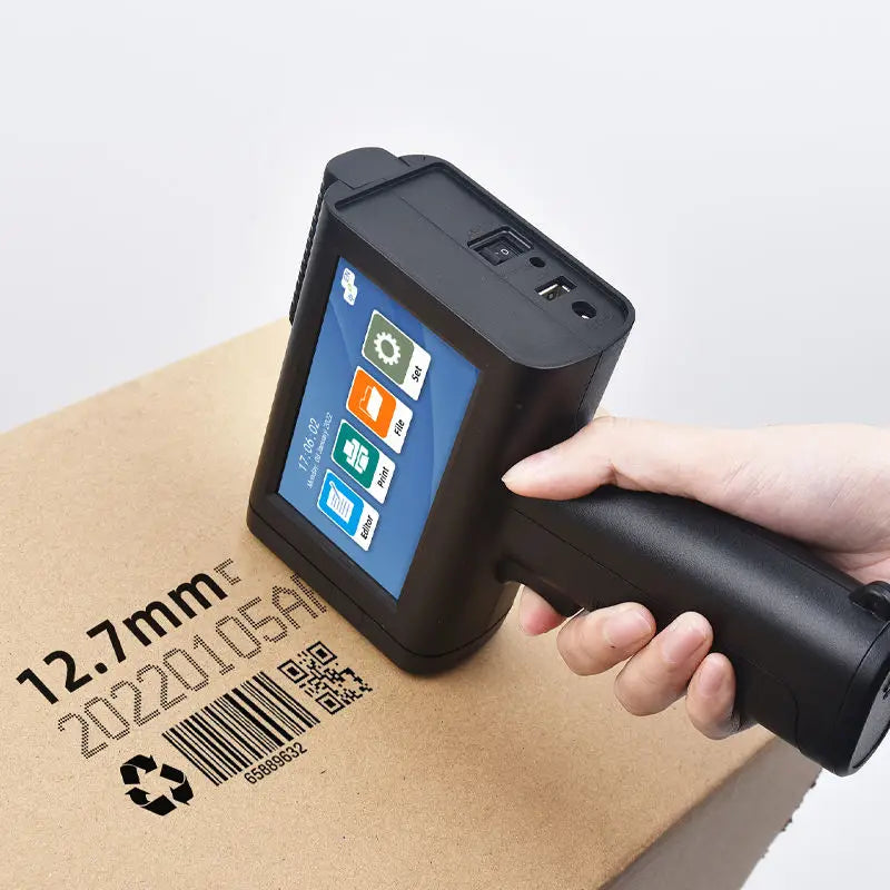 2022 Best Price Direct Inkjet Printer on Textile Large Fomate 600dpi Tij Handheld Inkjet Printer