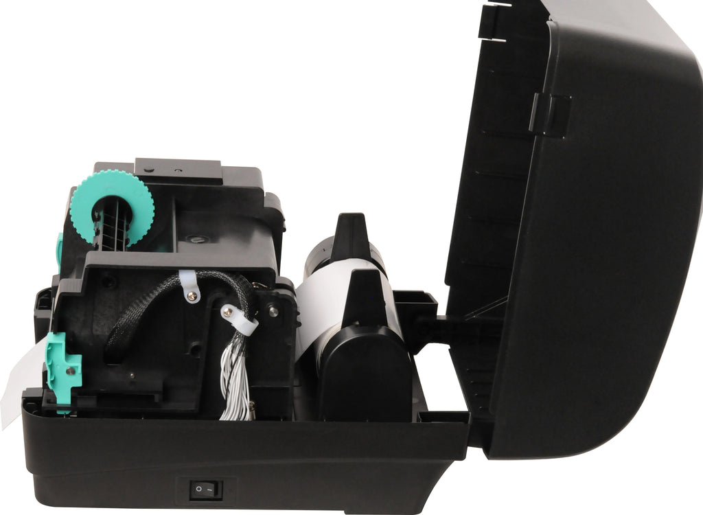 4 Inch BT  USB 110mm A6 Thermal Shipping Label Printer with Ribbon for 4x6  Waybill Printing and Other Sticker