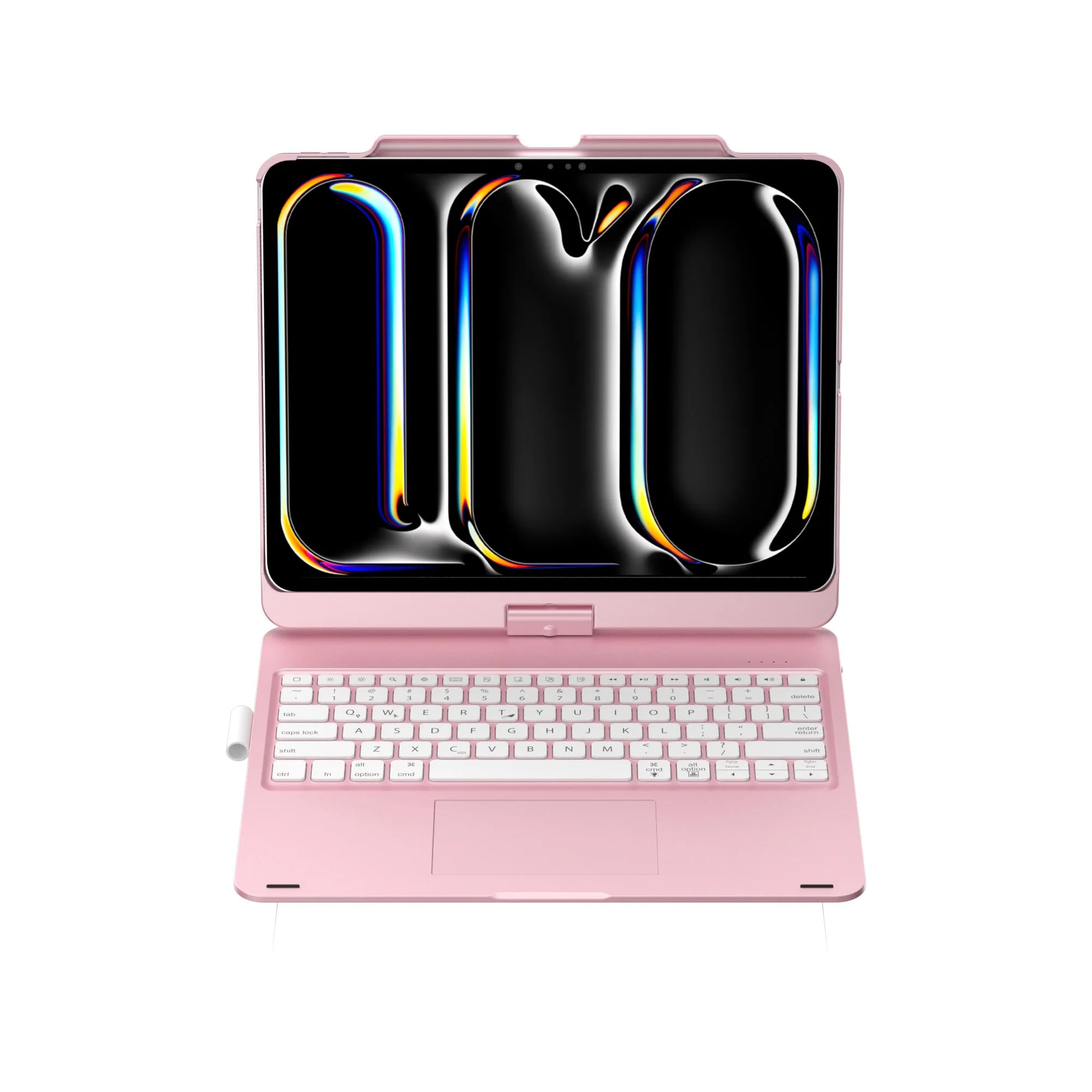 Hot Selling 360 Degree Rotatable Touchpad Backlit Wireless Keyboard Case for iPad Pro 12.9 Inch