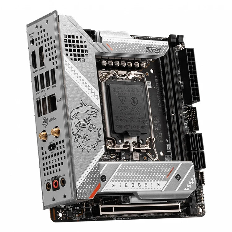 MSI MPG Z790I EDGE WIFI Used Gaming Motherboard Supports Socket LGA1700 for Intel 12th/13th Gen Desktop Processors