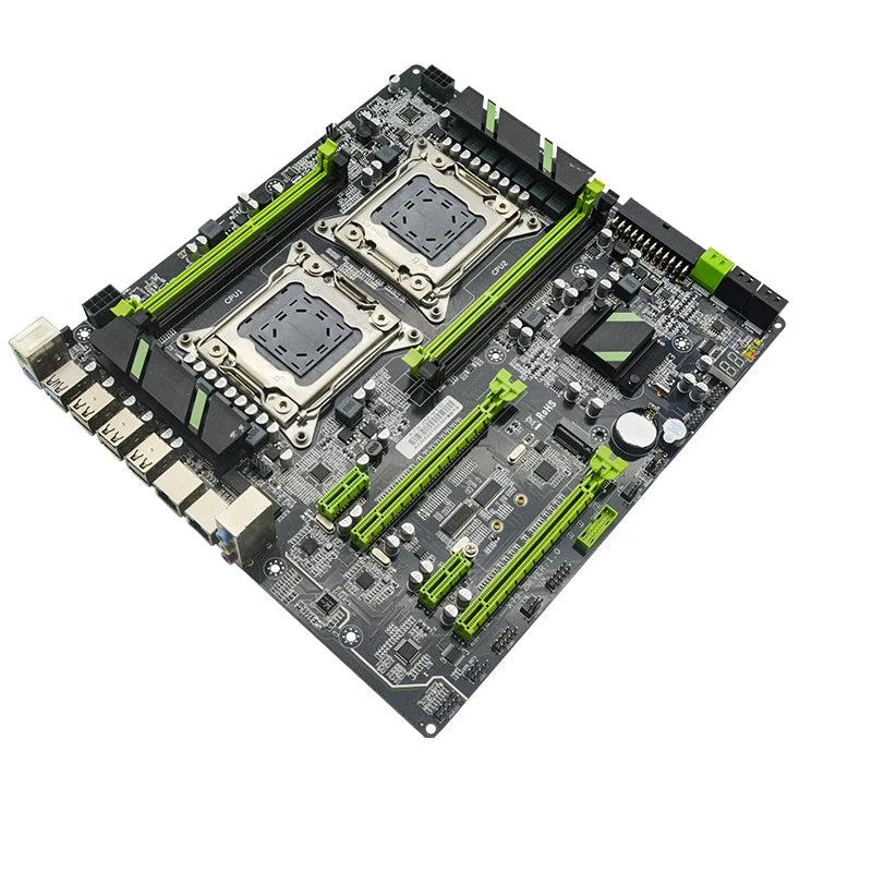 Wholesales Price Gaming Motherboard X79 Dual Xeon E5 LGA2011-0 Processors Motherboard Dual Channels DDR3 64GB M.2
