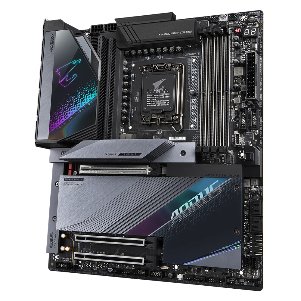 GIGABYTE Z790 AORUS MASTER Used Motherboard Supports Intel 13 and 12th Gen Core Series CPU with DDR5 128GB Memory Socket