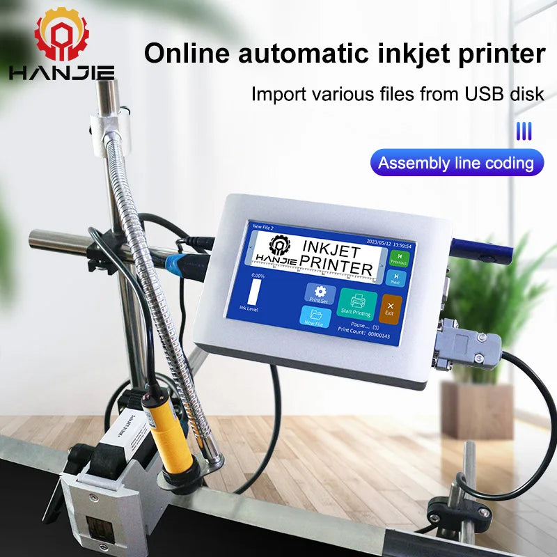 Factory Sell High Quality Inkjet Printer Tij Date Printer for Plastic Bag Bottle