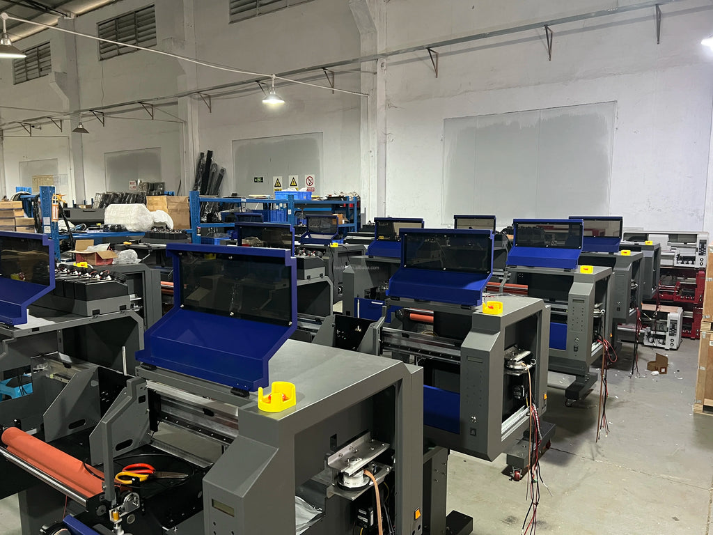 24inch UV DTF Fast Printing Machine With Laminator Roll to Roll for Cup Wraps Tumbler Transfer UV DTF Printer I1600 I3200 Heads