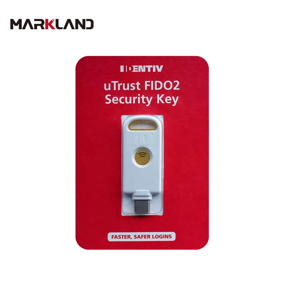 Identiv UTrust FIDO2 Type C NFC Security Key Multi-Protocol, Simple, Strong Authentication