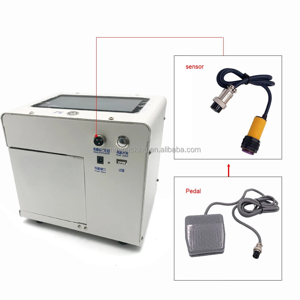 Handheld Inkjet Printer Hand Held Portable Ink Jet Printer for Box Logo Batch Code Printing