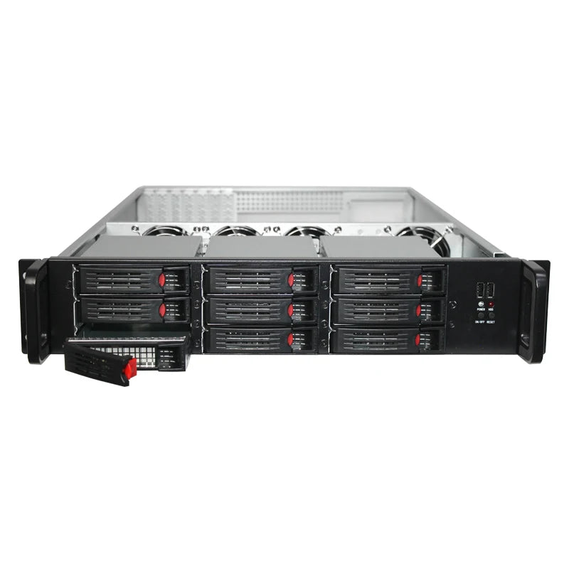 2U 19 Inch Industrial Network Server Case Hot-Swap ATX Rackmount for Eatx Computer Server in Stock