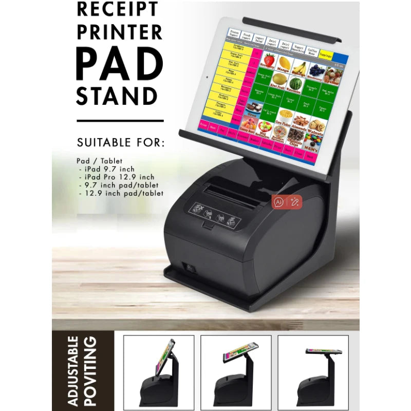 Hot Sale Desktop 80mm Thermal Receipt Printer USB Bluetooth WIFI LAN Inkless Printer Bill Ticket Printer for Pos System