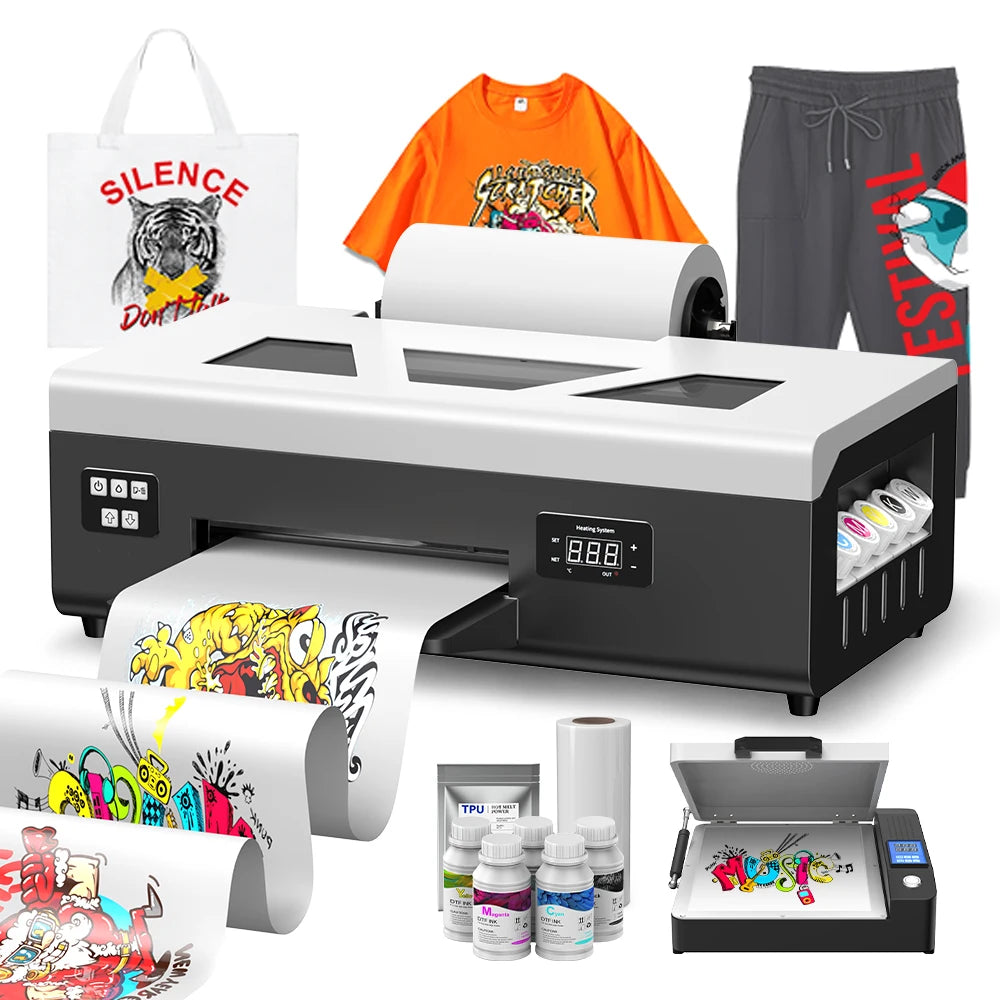 Factory Price A4 Dtf Printer Inkjet Printers Digital L800 for Direct to Film T-shirt Printing Machine