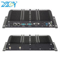 12V 24V 36V Embedded Robust Fanless Industrial Computer Core I5 1135G7 I7 1195G7 N100 J4125 RS232 RS485 GPIO 4G 5G Lte Mini PC