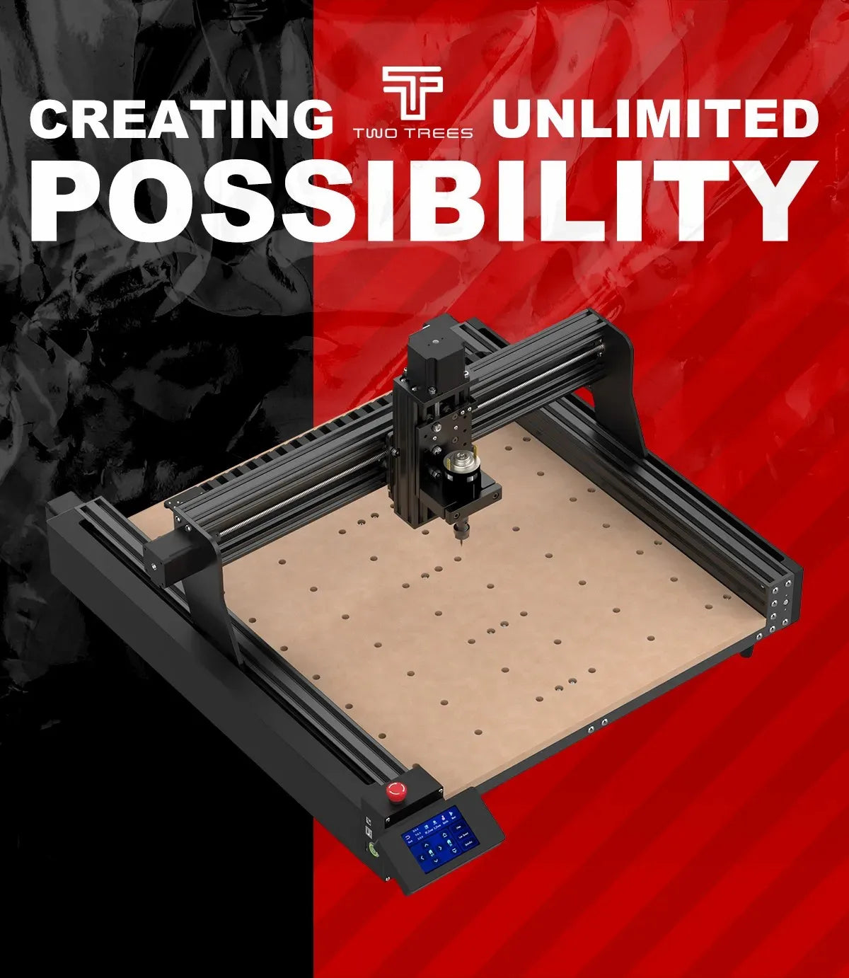 TTC450 3d Model Making Machine Heavy Duty Woodworking Furniture Engraving Carving Cutting Router Cnc Machinery Mdf Wood Acrylic