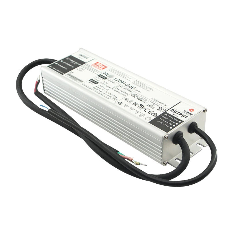HLG-120H-24B 24V  Mean Well Dimmable Led Driver for  3 in 1 Dimming  1~10V PWM LED Driver