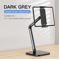 X69Pro Aluminum Alloy Tablet Live Phone Stand Holder Foldable Adjustable Desktop Tablet Stand for Ipad Iphone