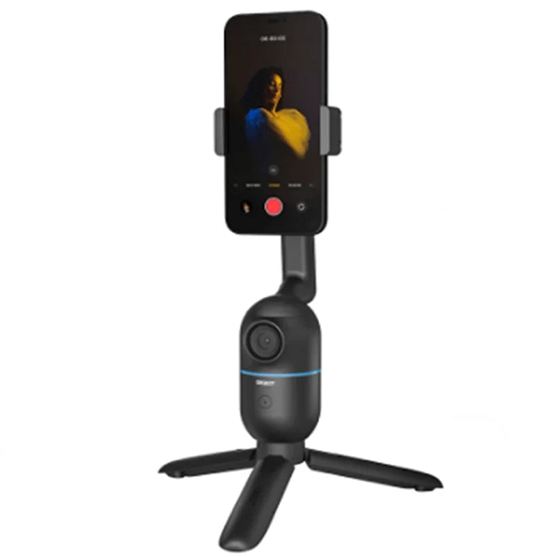 OBSBOT Me AI Powered Selfie Phone Holder Auto Tracking Quick Pick Smartphone Gimbal Webcam for Vlog Live Streaming Photo Video