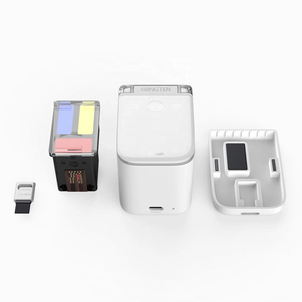 MBrush Handheld Printer Card Label Machine Trademark logo Advertising Wireless Full Color Inkjet Printer