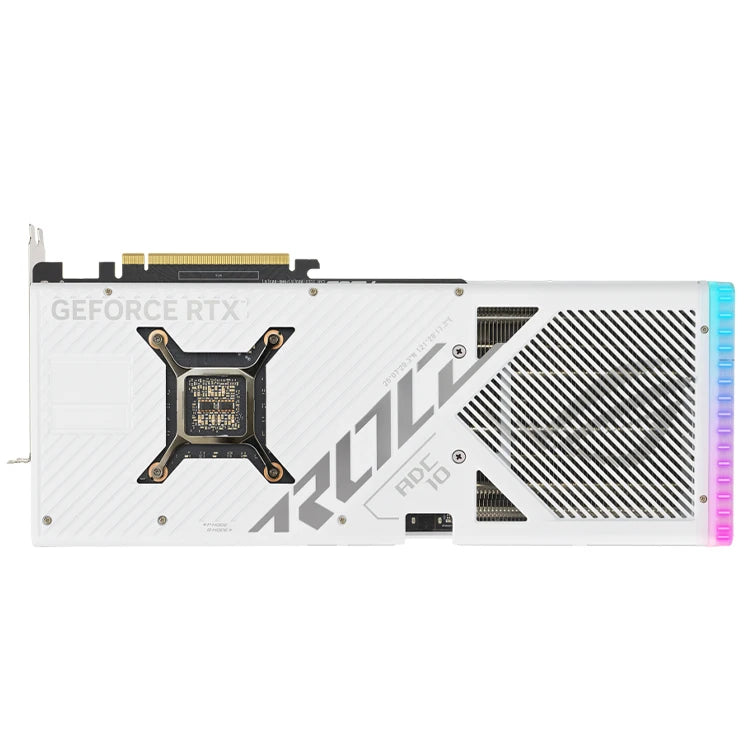 Used ASU'S ROG Strix GeForce RTX 4080 16GB GDDR6X White OC Edition Graphics Card With GDDR6X 256-bit Memory Support OverClock