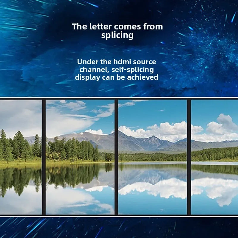 32 Inch~55inch Wall-mounted Indoor LCD Digital Signage Text Animation Support 5V Android System Plastic Construction Flower