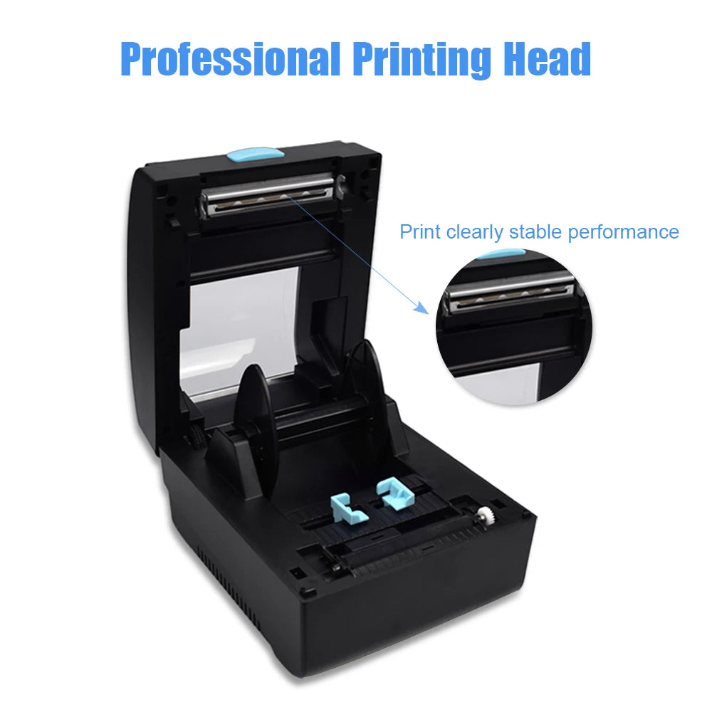 3 Inch Warehouse Use Barcode Printer Thermal Type 30mm 40mm 50mm 60mm 80mm Different Size Label Optional