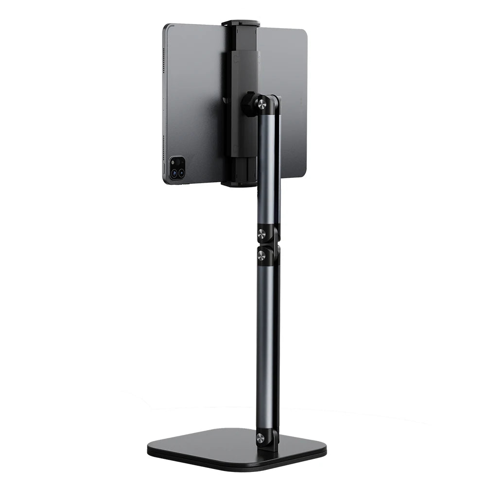 X69Pro Aluminum Alloy Tablet Live Phone Stand Holder Foldable Adjustable Desktop Tablet Stand for Ipad Iphone