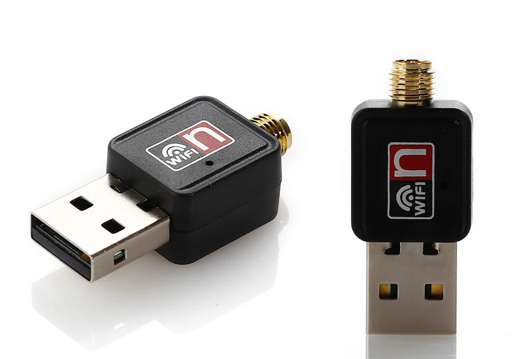 Mini USB Wireless Adaptor 150Mbps WIFI Receiver Wireless 802.IIN With Antenna USB 2.0 Network Card WiFi Receiver