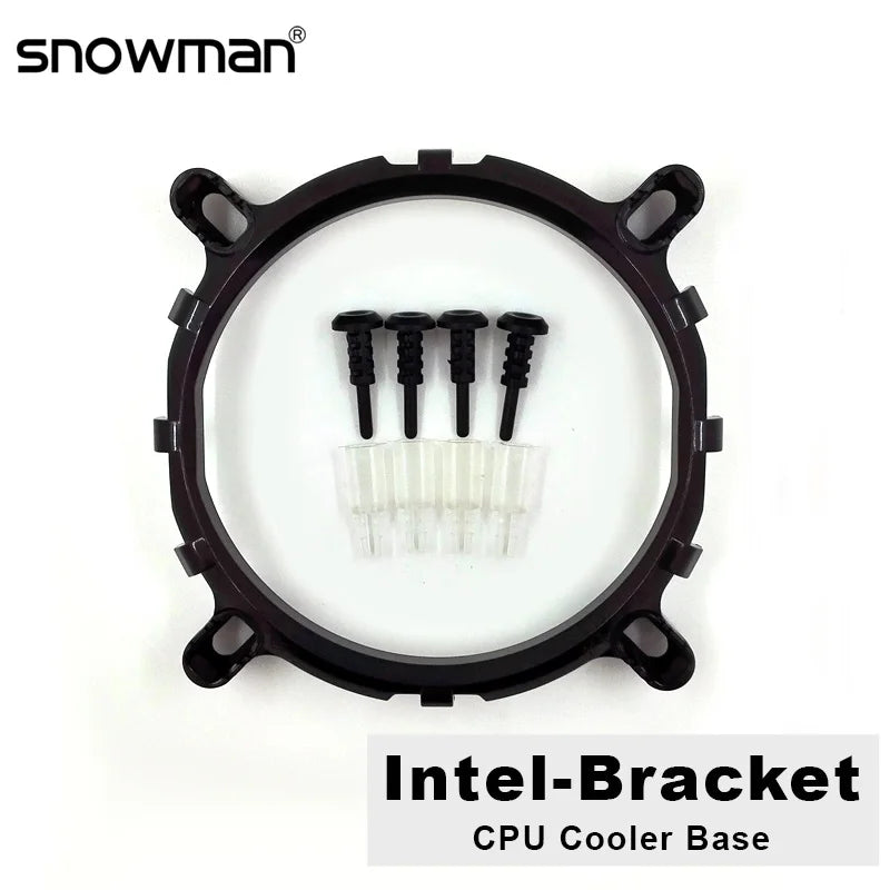 SNOWMAN Wholesale 4 Heat Pipes PC Radiator CPU Cooler  for  Intel LGA 1700 1200 1150 1151 1155 775  AM