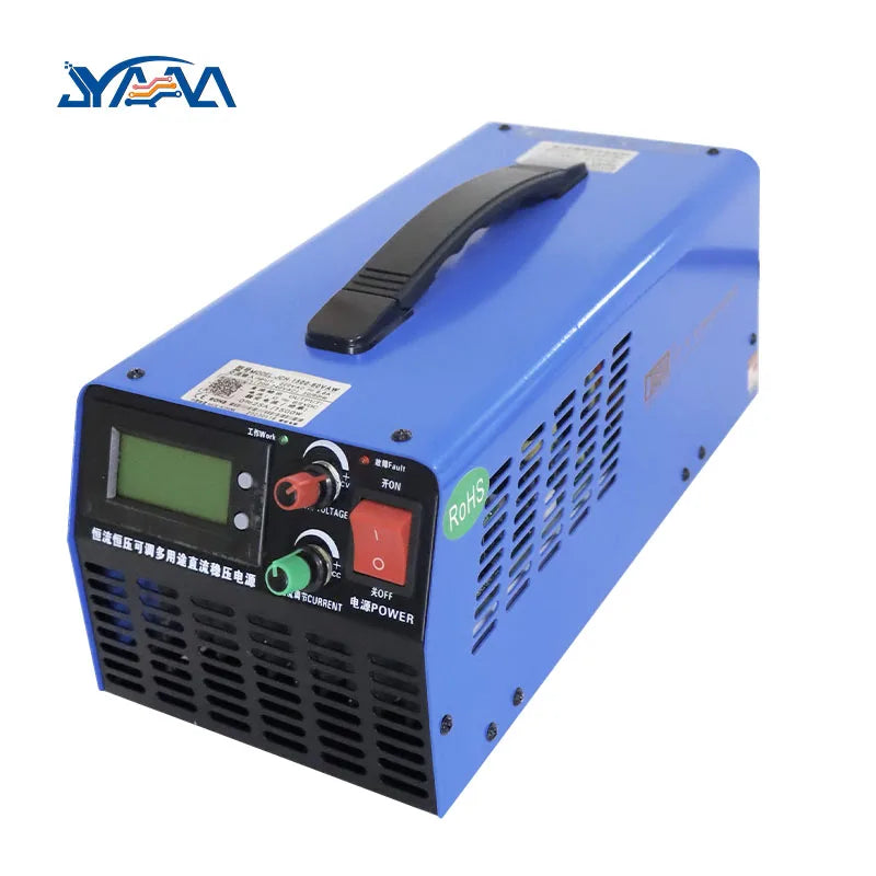 JYAAA Power Supply 1500W 12V 24V 48V 60V 72V 100V 120V 150V  100A 50A 40A 30A 20A 15A 7A Adjust Voltage and Current Charger