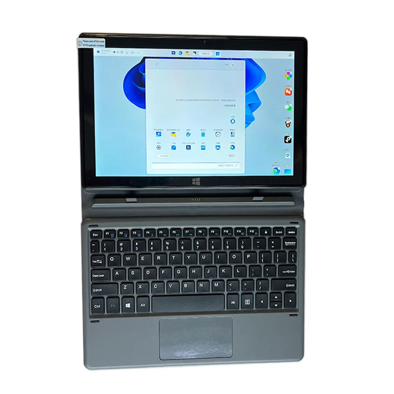 2025 Hot Sell Tablet 128GB Storage 1920x1200 FHD Display 2.4G 5G Wi-Fi 4G 10 Inch 2 in 1 Laptops  with Keyboard W101