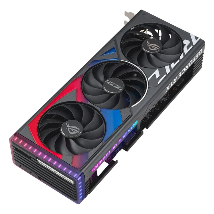 Used ASU'S ROG STRIX GeForce RTX 4060 Ti 8GB GDDR6 OC Edition Gaming Graphics Card With 4th Gen Tensor Cores Support OverClock
