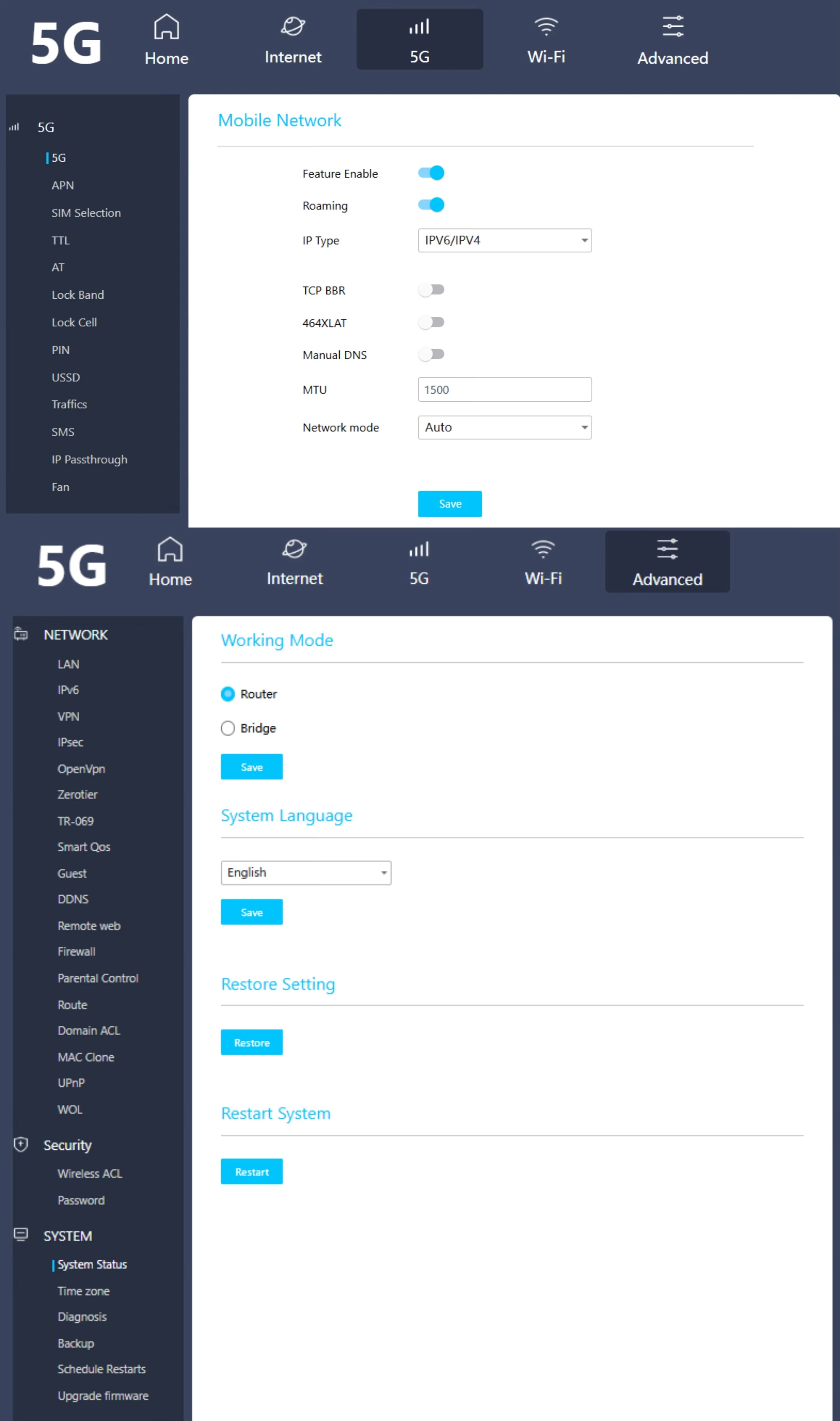 5g Router With Sim Card Slot 5g Router Wifi 6
