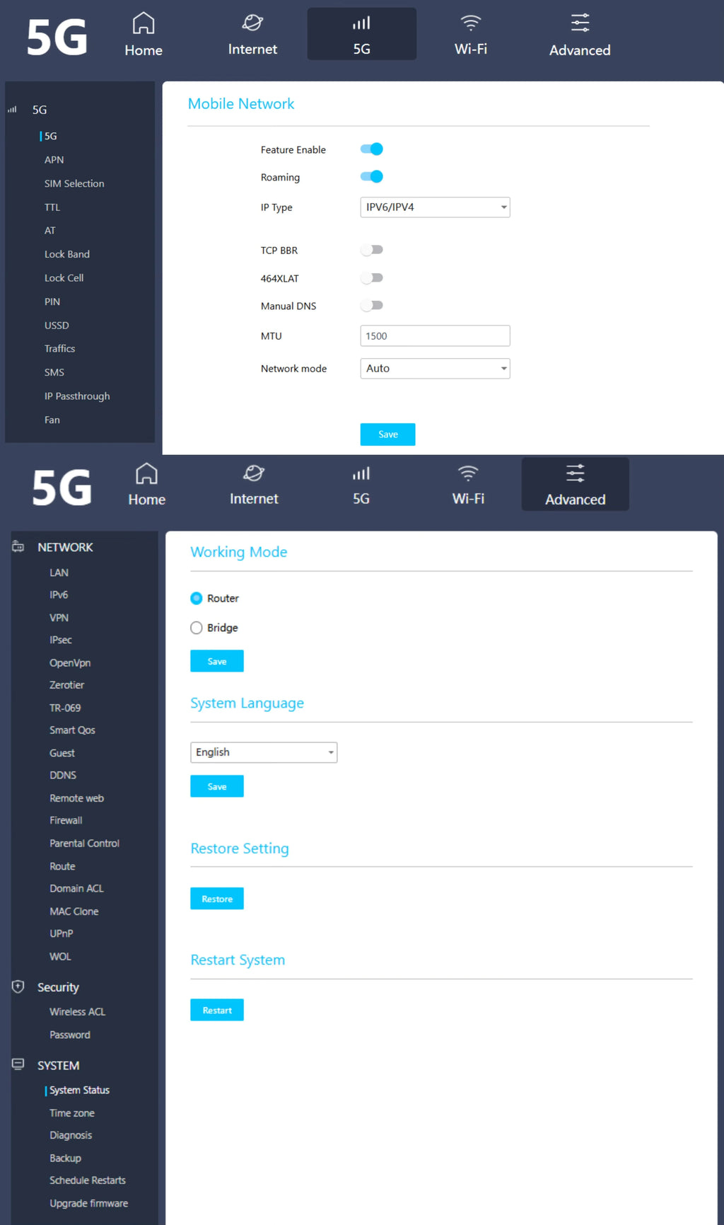 5g Router With Sim Card Slot 5g Router Wifi 6