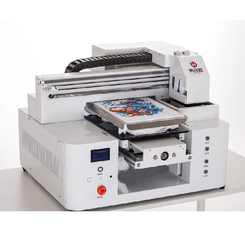 A2 A3 Clothes T Shirt T-shirts Textile Pigment Inkjet DTG Printer Printing Machine