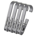 High Quality Household Space Saving S-Shaped Hooks Multi-Functional Hanging Clip Hook