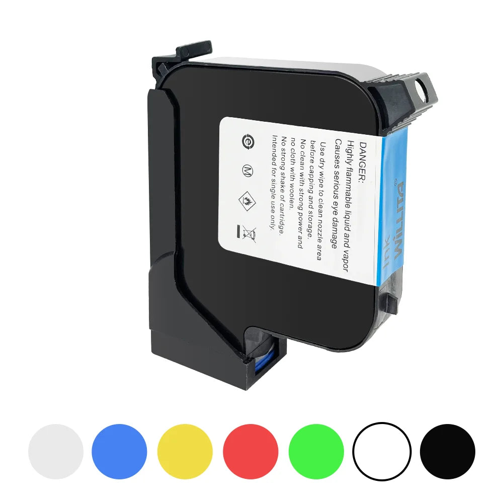Compatible 2588 2580 45 45si Tij 2.5 Solvent Ink Print Cartridge for Batch Coding TIJ Inkjet Printer