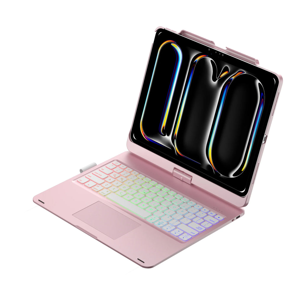 High Quality Smart Wireless Touchpad Keyboard Backlit Keyboard Case for iPad Pro 12.9 Case